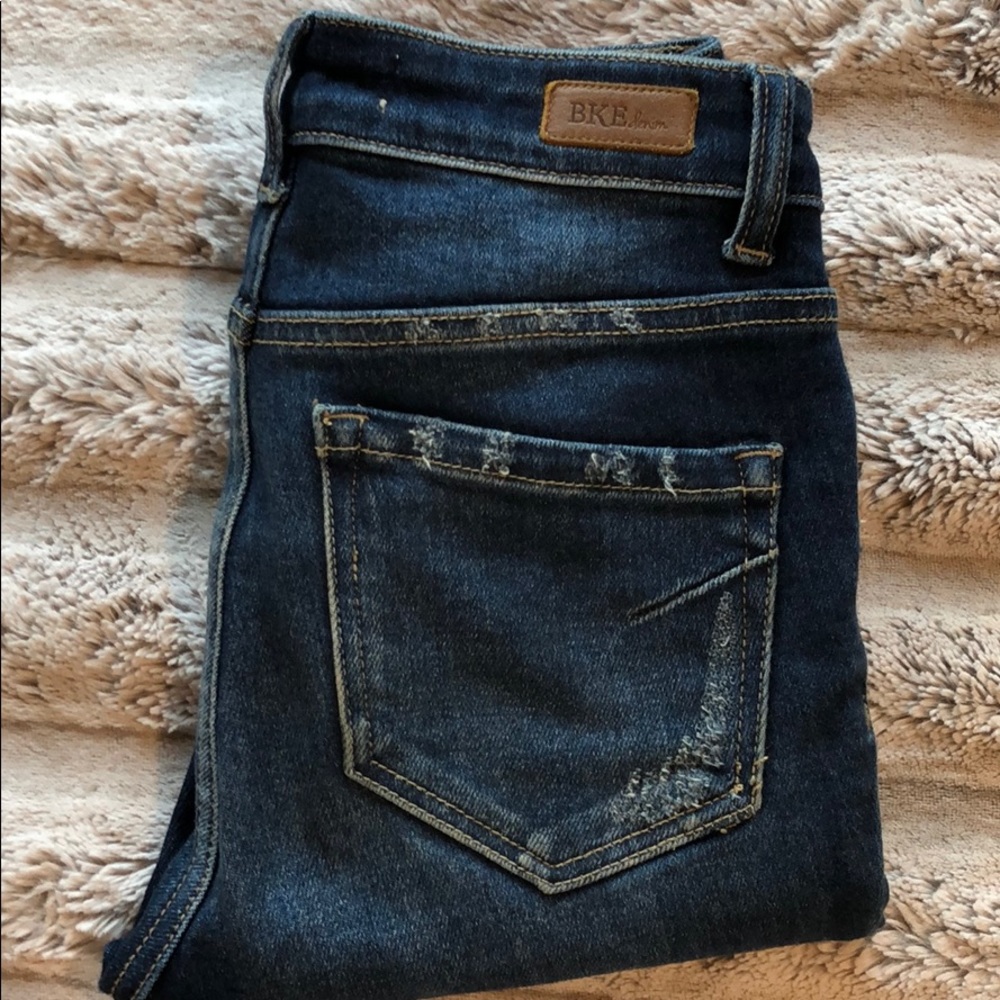 LIKE NEW! BKE Stella High Rise Slim Ankle Jeans